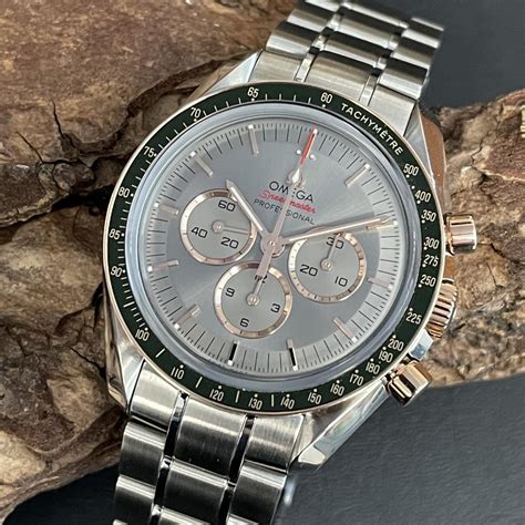 omega speedmaster tokyo green|Omega Speedmaster olympic edition.